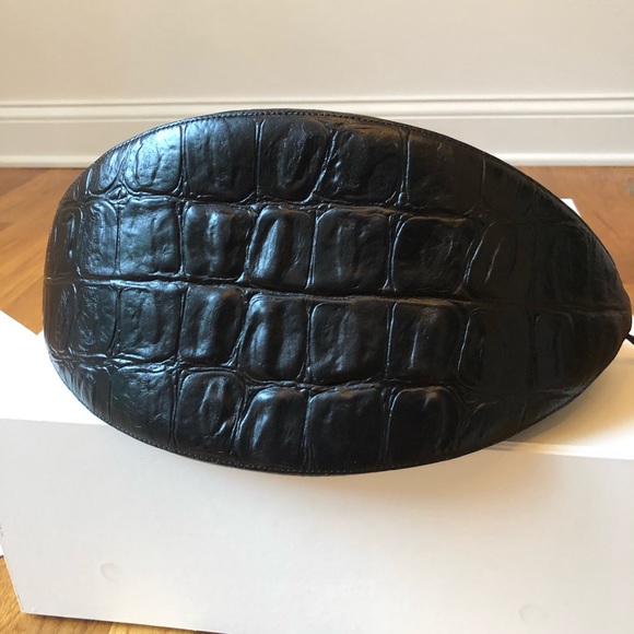 Celine Crocodile embossed Handbag - Picture 3 of 6